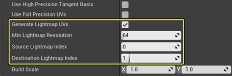 Generating Lightmap UVs | Unreal Engine Documentation