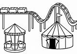 Roller Coaster Coloring Page  Free Printable Pages For Kids sketch template