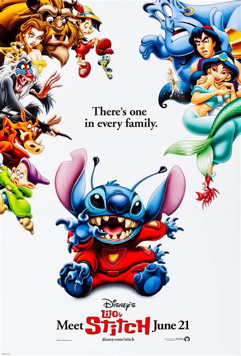 Lilo & Stitch (#2 of 4): Mega Sized Movie Poster Image - IMP Awards