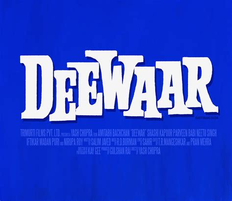 DEEWAAR :: Behance