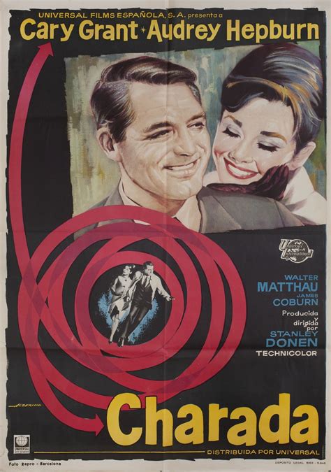 Charade 1963 Spanish B1 Poster - Posteritati Movie Poster Gallery