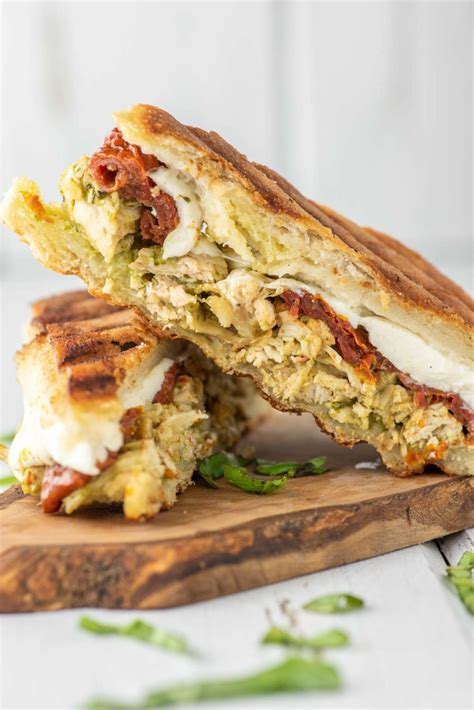 Chicken Pesto Panini Recipe - Chisel & Fork