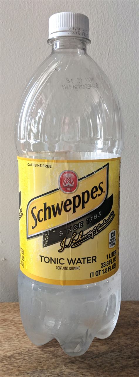 Schweppes Tonic Water (U.S.) | Tonic Water Review and Tasting Notes