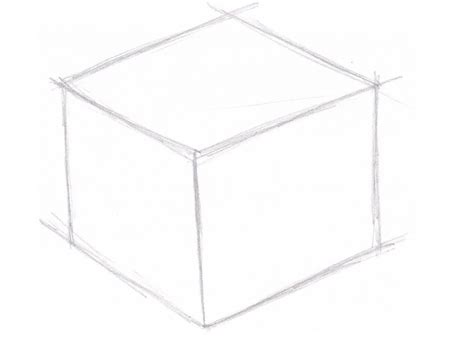 How to Draw a 3D Cube - Freehand (in 6 Easy Steps) - Art by Ro