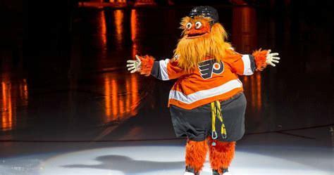 Philadelphia Flyers' Mascot 'Gritty' Is Far Less Scary When In Baby Form