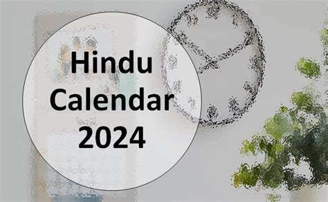 Hindu Calendar 2024 (May), Know The Dates of Hindu Festivals and Tithis ...