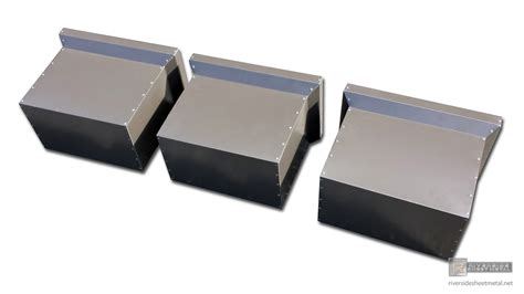 Bronze aluminum scupper boxes - Boston, Massachusetts