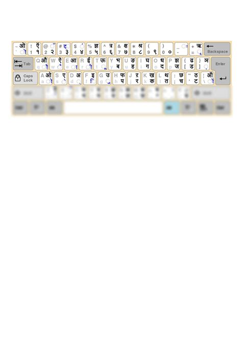 SOLUTION: Hindi inscript keyboard layout - Studypool