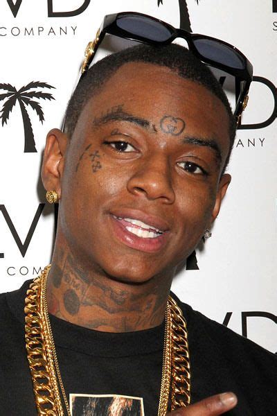 Rapper Soulja Boy’s Gucci logo on his face is just tacky. | Soulja boy