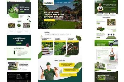 Expert Landscape Website Design