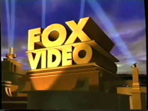 Fox Video (1996) Company Logo (VHS Capture) - YouTube