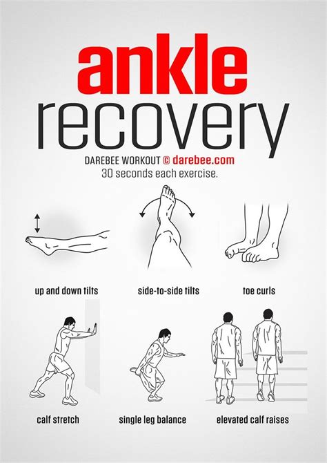 Printable Ankle Strengthening Exercises