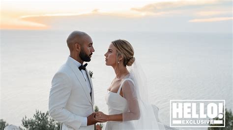 Exclusive: Alex Beresford and Imogen McKay marry at clifftop temple in ...