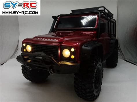 SY-RC OneLine-TRX4 Defender LED Light Kit for Traxxas TRX-4 LandRover ...