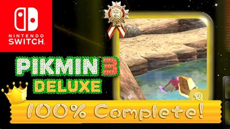 Pikmin 3 Deluxe Mission Mode: Collect Treasure - Thirsty Desert (Platinum Medal) - YouTube