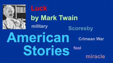 Luck by Mark Twain