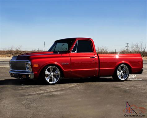 1972 CHEVROLET C-10 SHORT BED PICKUP - FRAME OFF - PRO TOURING - AIR RIDE