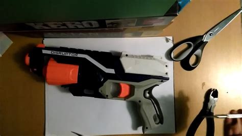 Nerf Disruptor Mod -Air Restrictor Removal- - YouTube