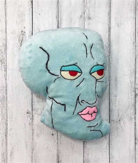 Handsome Squidward Meme Plush Toy from SpongeBob SquarePants | Etsy