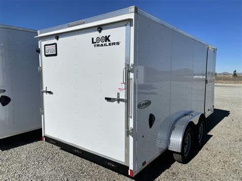 7x16 Enclosed Trailer Rental - #197 • Big Trailer Rentals