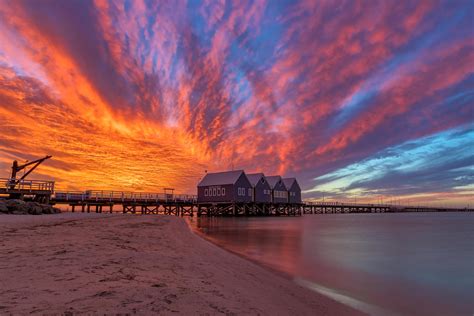 Busselton Jetty Sunset by TarJakArt on DeviantArt