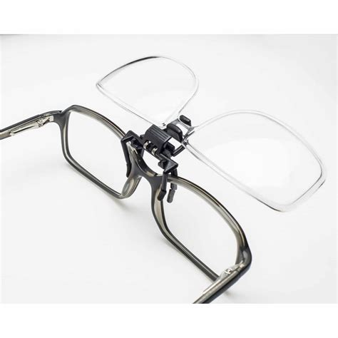 Clip-On Magnifying Reading Glasses - Safety Protection Glasses