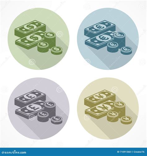 Pile of money stock vector. Illustration of banking, wealth - 71091368