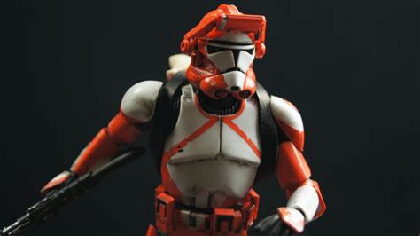 BANDAI: 1/12 Scale Bomb Squad Clone Trooper Model Showcase FULLY WEATHERED (Custom Painted) FOR ...