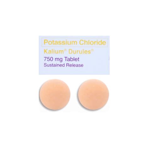 KALIUM DURULES Potassium Chloride 750mg Tablet x 1 – XalMeds