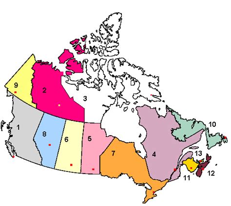 Canada Blank Map