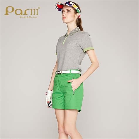 Golf performance polo shirts for women