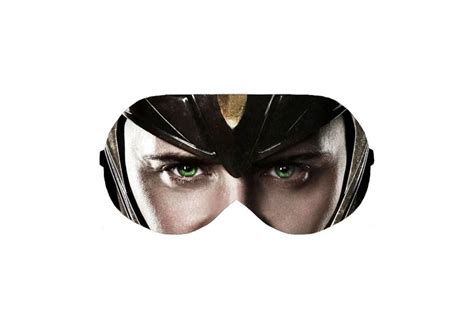 Loki Marvel Comic Movie MCU Face Sleep Sleeping Eye Mask Masks Cover ...