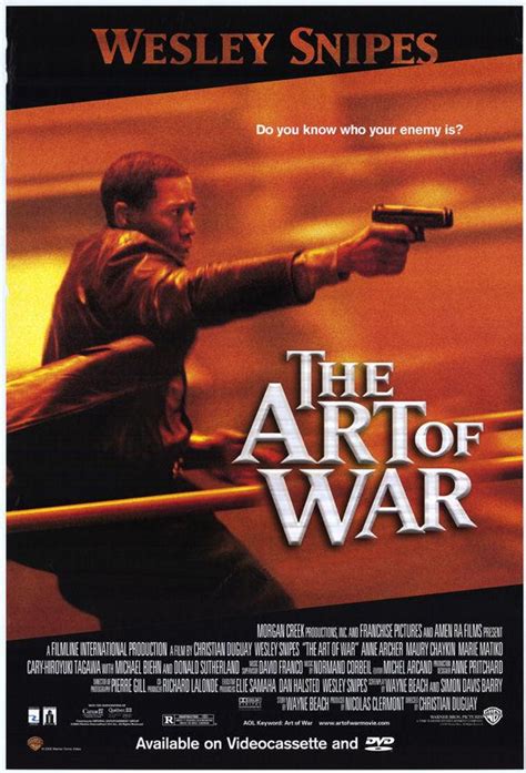 The Art of War (2000) - Poster US - 580*853px