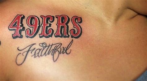 49er faithful♥♥ want for sure . | Tattoo quotes, 49er faithful, I tattoo