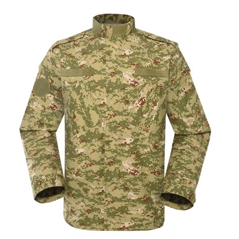 Kuwait Military Uniform Digital Woodland Camouflage CVC 50/50 210GSM ...