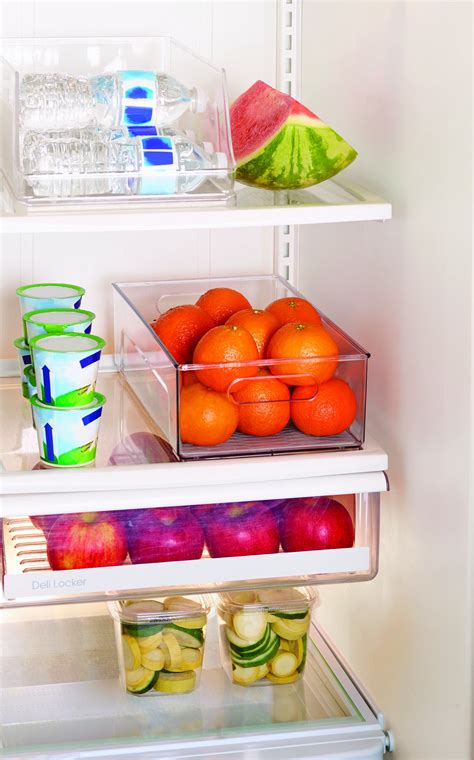 Copco Clear Refrigerator Storage Bin With Built-in Handles - Walmart.com