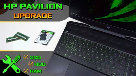 HP Pavilion 15 Gaming Upgrade RAM / SSD / HDD - Disassembly Guide - YouTube