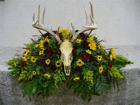 Deer Hunter Casket Spray in Wamego, KS | The Flower Mill | Casket sprays, Casket, Deer hunters