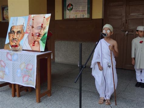 Celebration of Gandhi & Shastri Jayanti 2016 & 2017 – Our Lady of ...