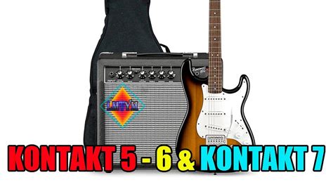 ELECTRIC GUITAR LIBRARY 🎸🎸🎼🎹SAMPLES KONTAKT 5, KONTAKT 6, KONTAKT 7 - BY LMTYM🔥💯 - YouTube