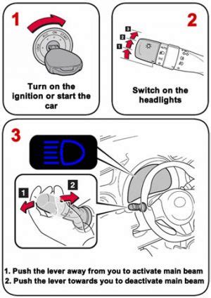 How To Turn On Low Beam Headlights