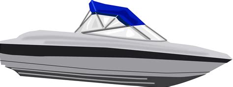 Clipart - Speed boat