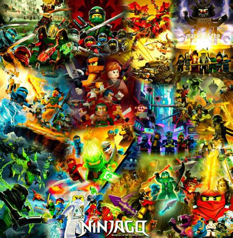 Lego Ninjago All Season Poster