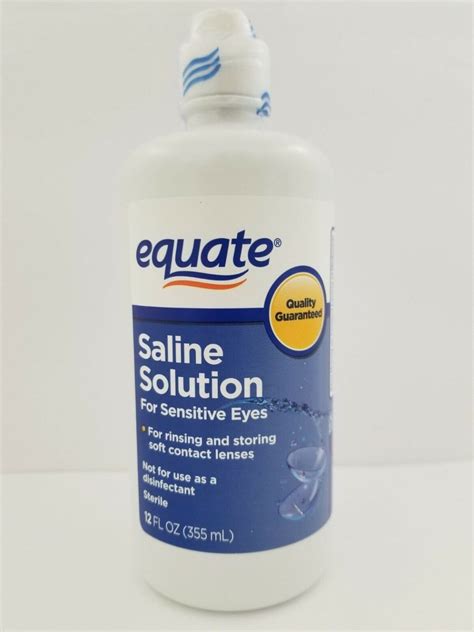 Saline Solution Vs Contact Solution