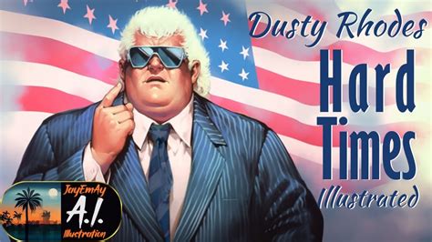 Dusty Rhodes - "Hard Times" Promo - Illustrated by AI - WCW 1985 - YouTube