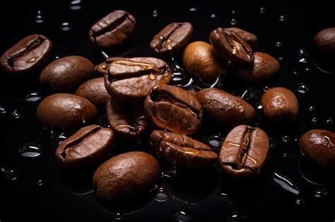 Premium AI Image | Savoring the Aroma Isolated Roasted Coffee Beans in ...