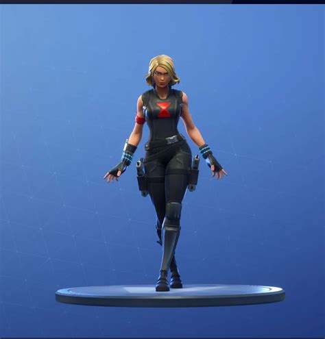 Fortnite Black Widow Skin - Character, PNG, Images - Pro Game Guides