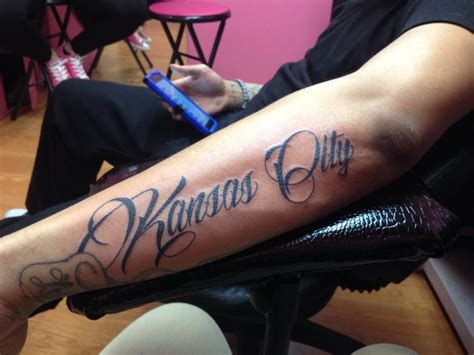 kilarenee:kansas-city-tattoo-black-tattoo-blackwords-kansascity-script-calligraphy ...