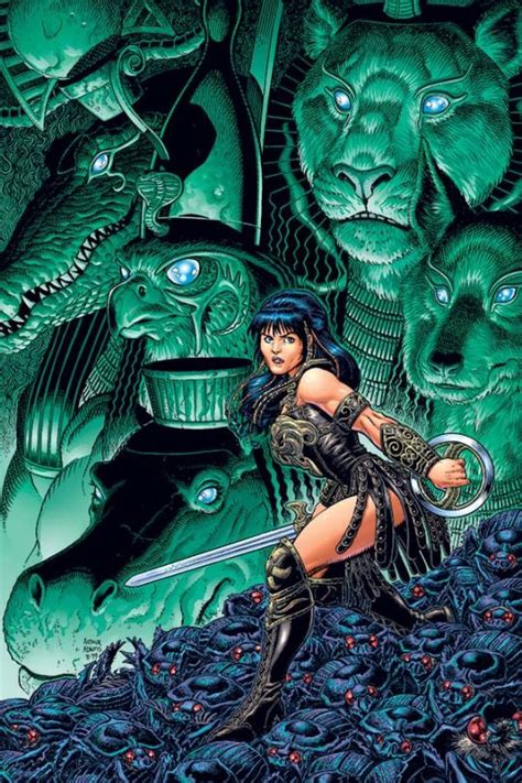 XENA, WARRIOR PRINCESS: THE CLASSIC YEARS OMNIBUS VOL.1 Trade Paperback Cover: Arthur Adams ...