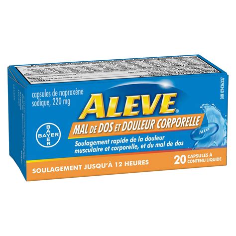 ALEVE® Mal de dos et douleur corporelle | ALEVE® Canada